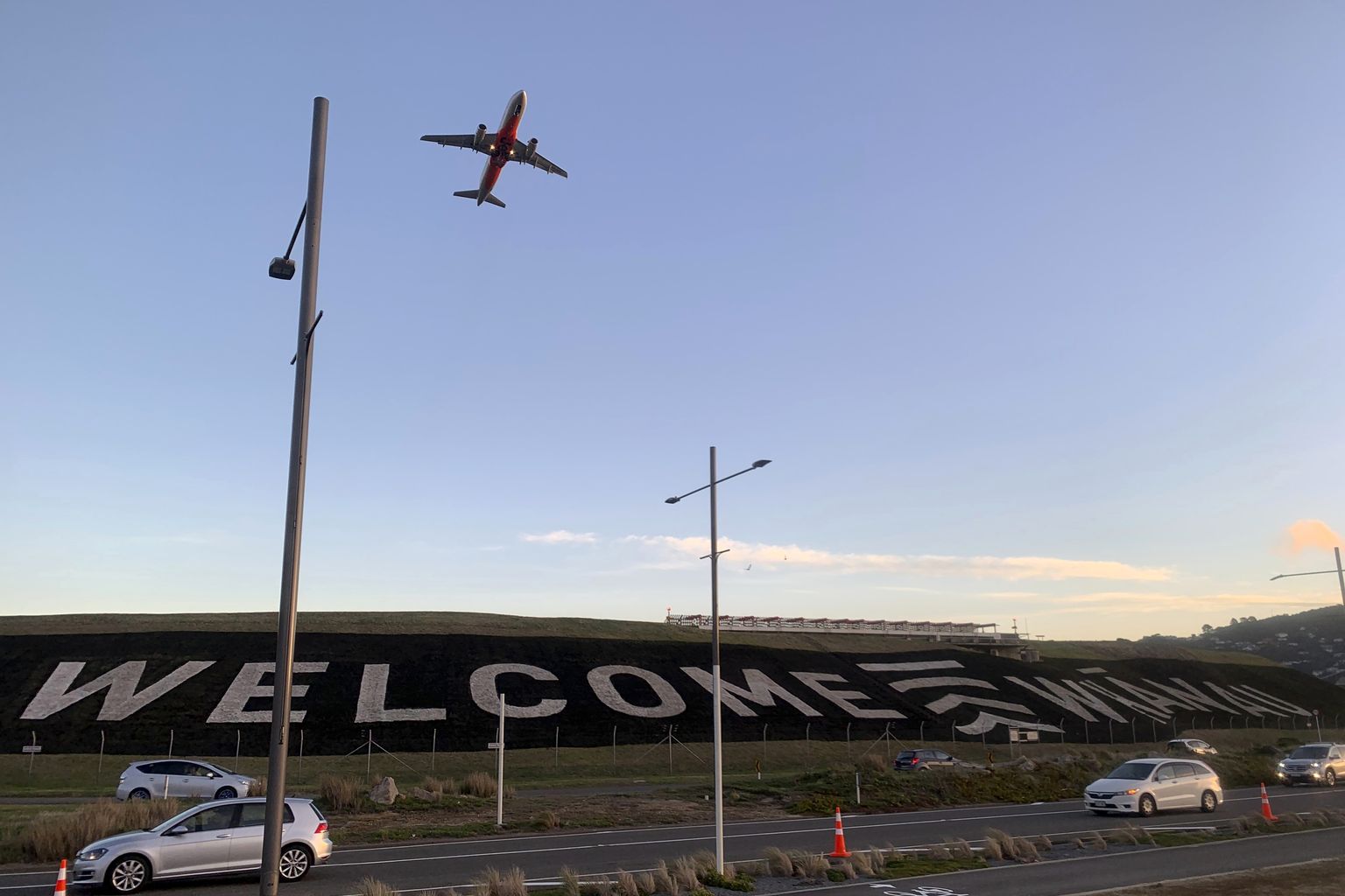 Lennuk startimas Wellingtoni rahvusvahelisest lennujaamast. Foto on illustratiivne.