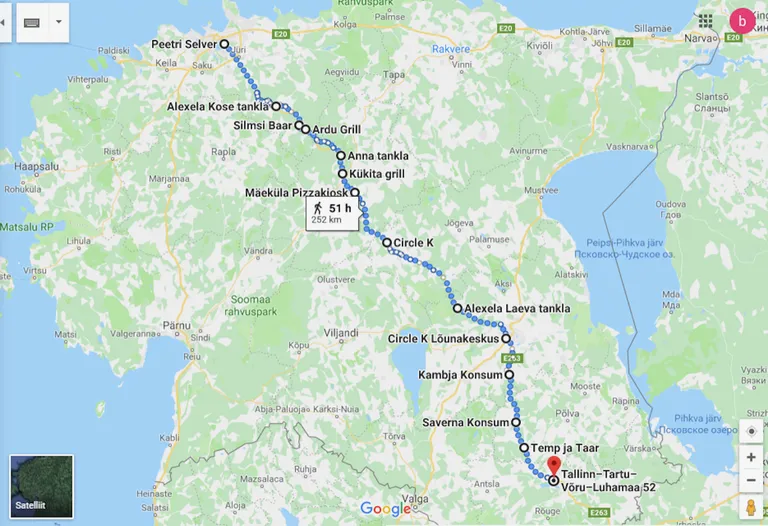 Joel Juht jookseb heategevuse nimel Tallinnast Võrru.