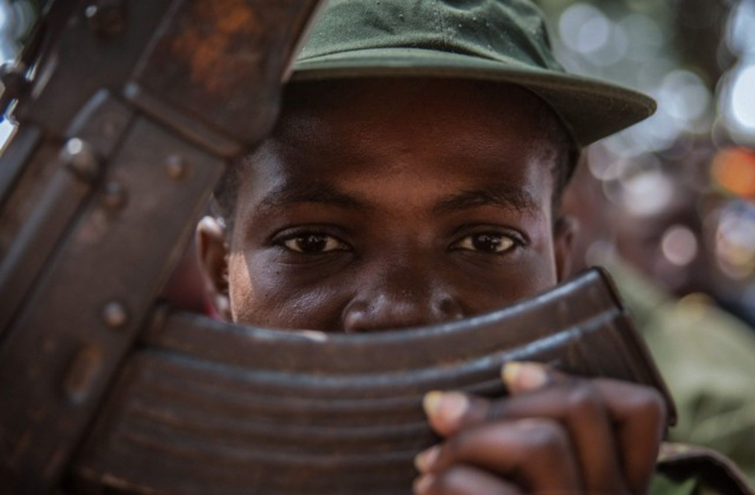 Bijušais bērns-kareivis Dienvidsudānā