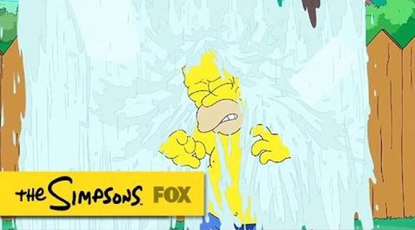 Jäävee väljakutse jõudis Homer Simpsonini