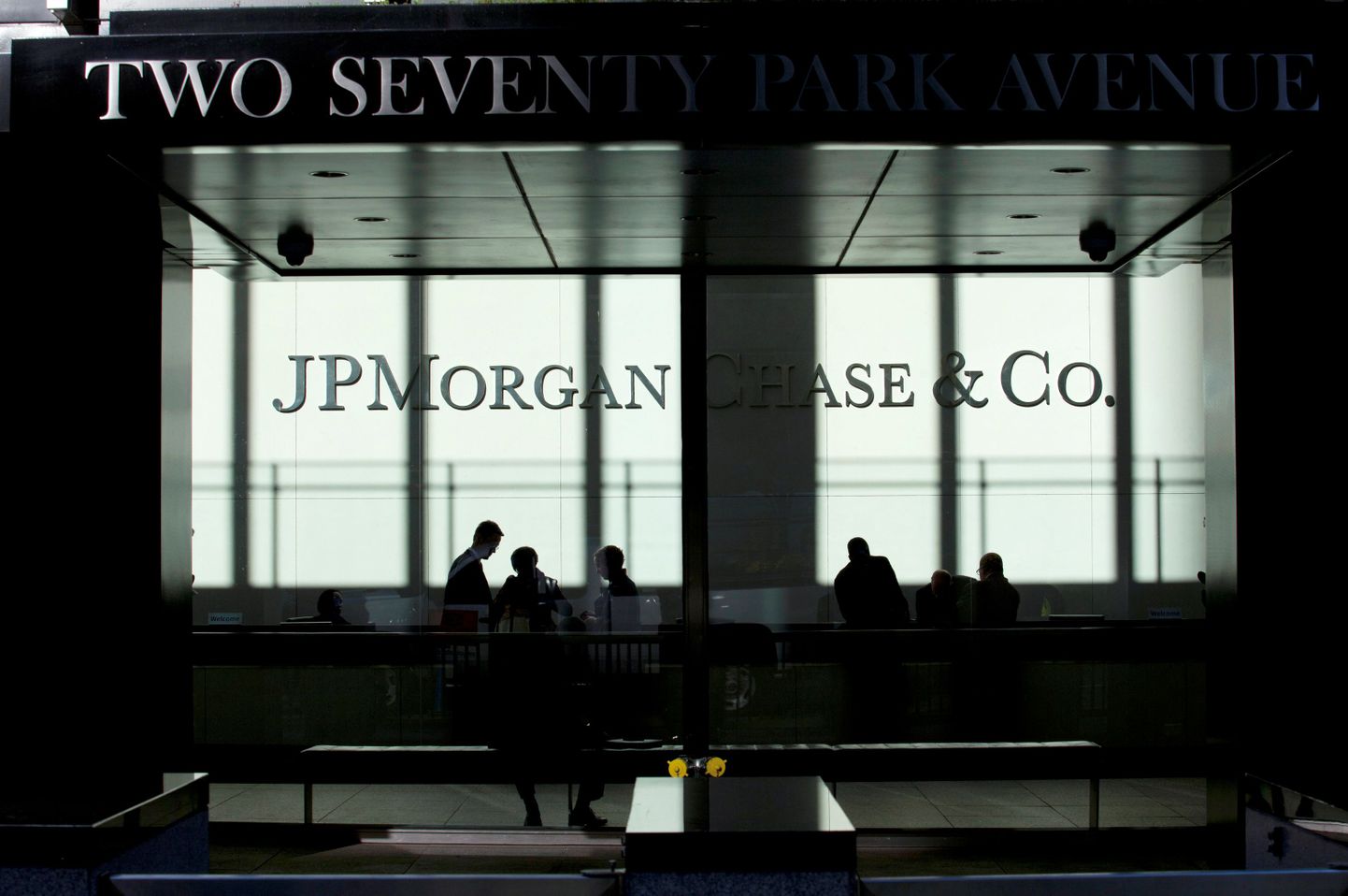 JP Morgani peakorter New Yorgis.