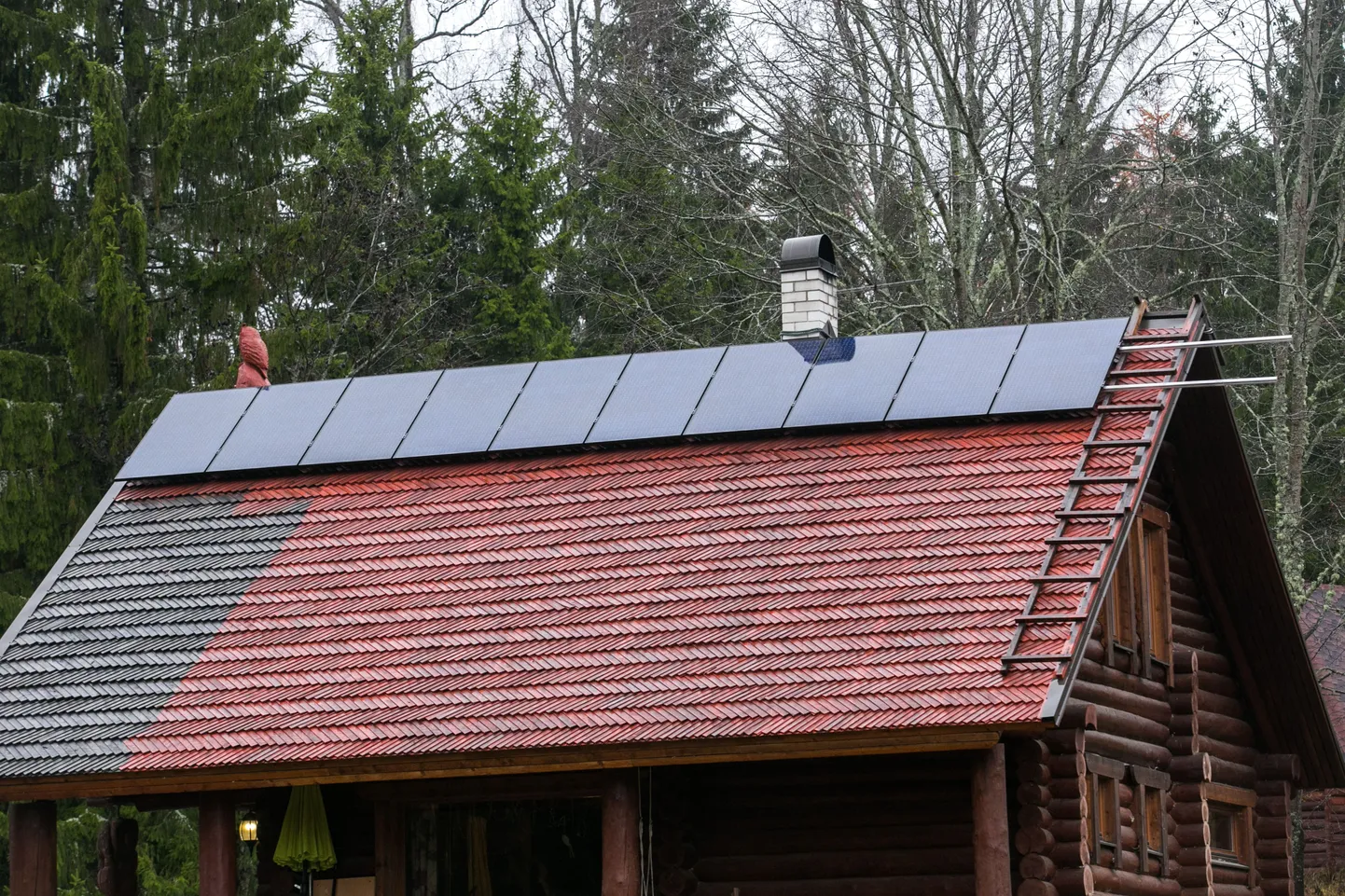 Päiksepaneelid pole Eesti külas enam haruldused.