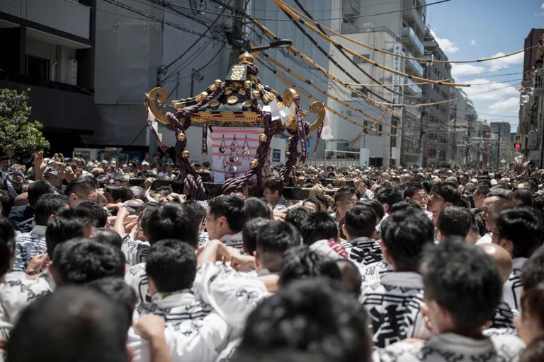 Jaapani tänavafestival Sanja Matsuri