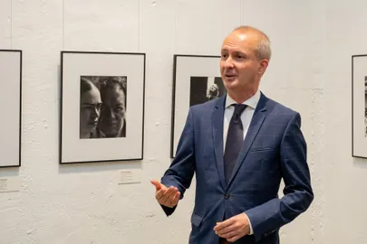 Ungari Fotomuuseumi juht Péter Baki. FOTO: