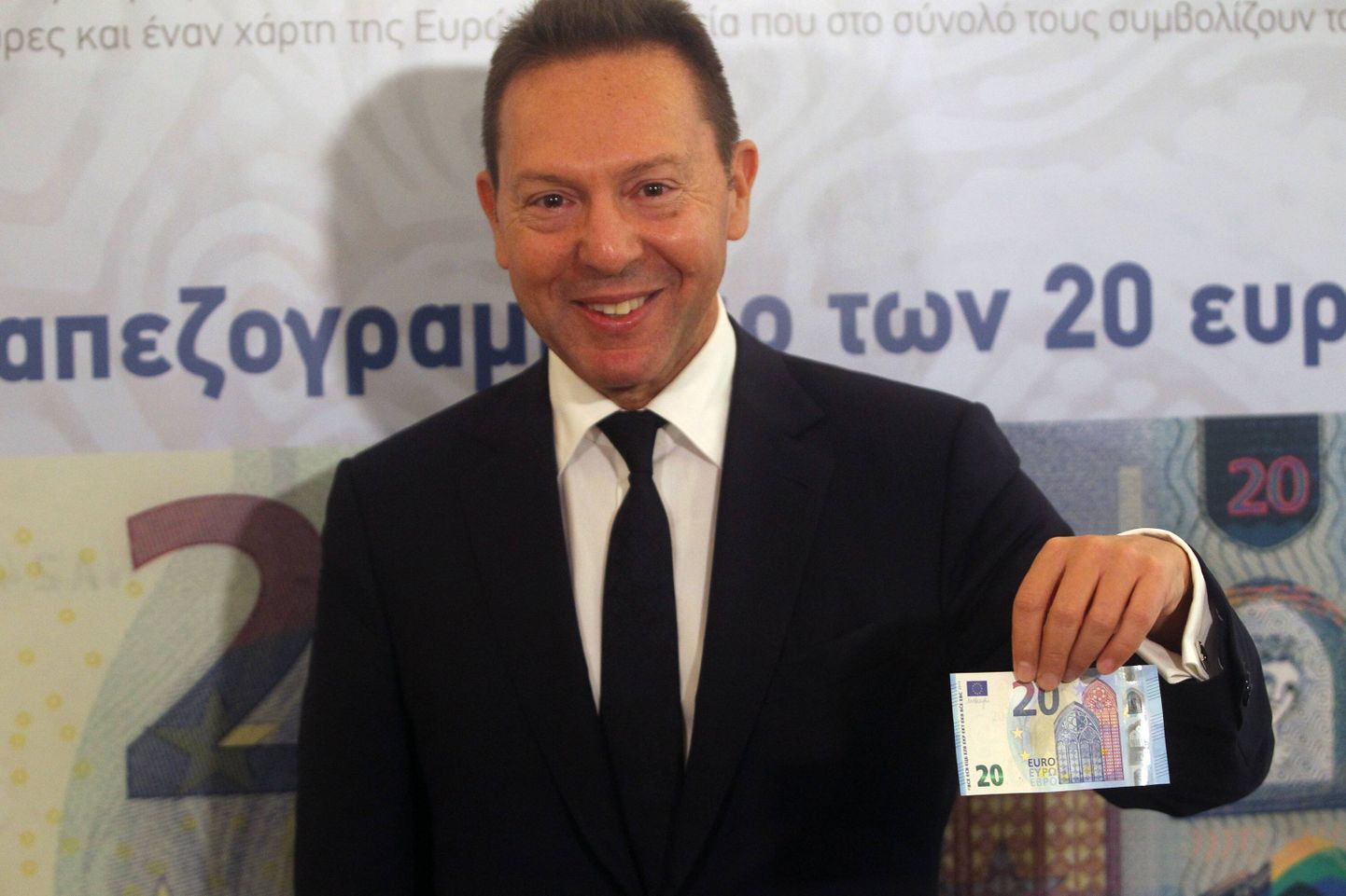 Kreeka keskpanga juht Yannis Stournaras.