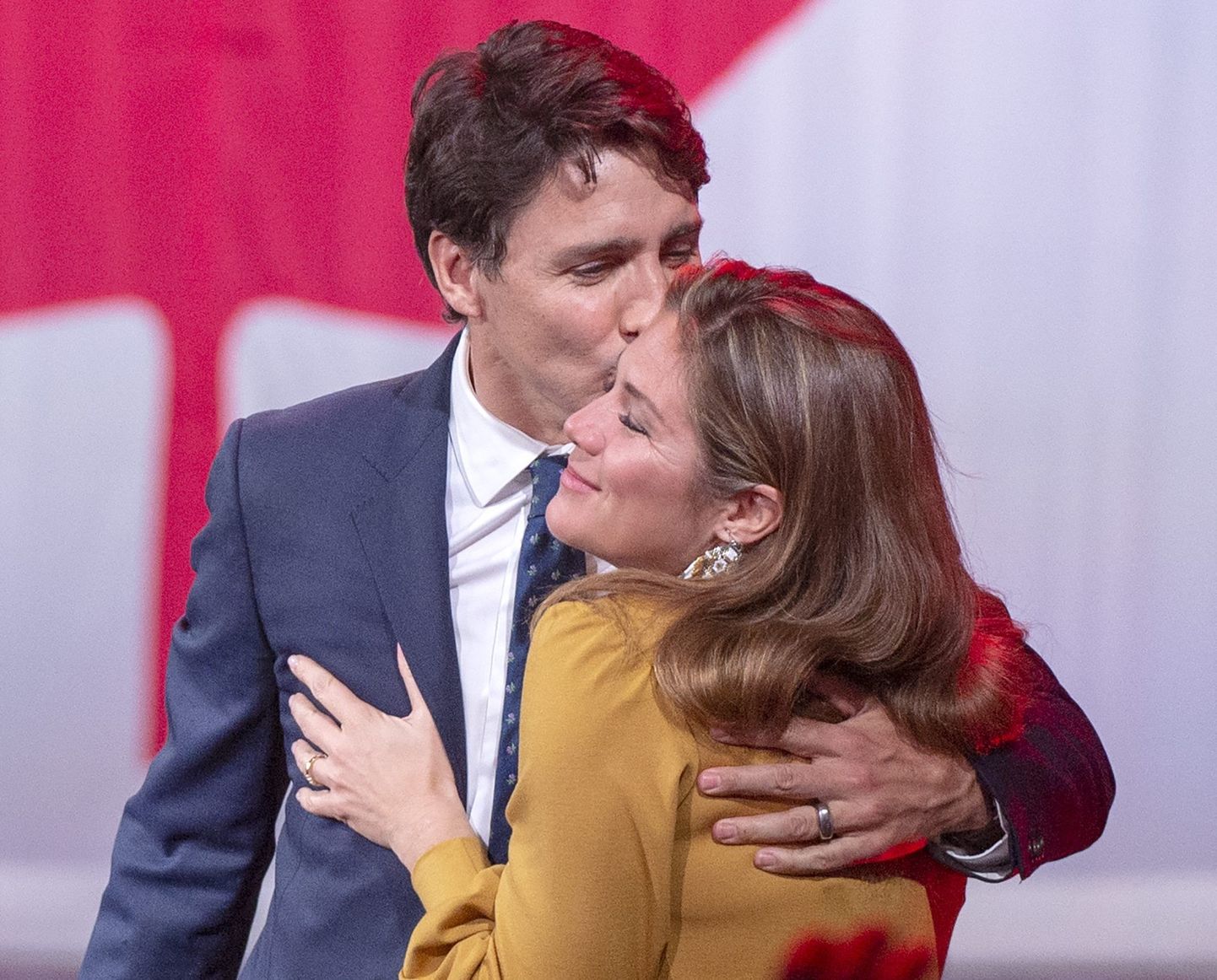 Justin Trudeau ja ta naine Sophie Trudeau