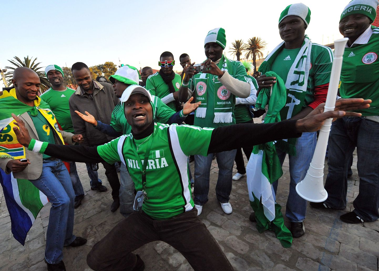 Nigeeria jalgpallikoondise poolehoidjad.