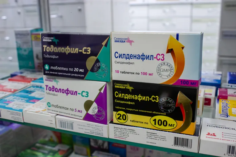 Venemaal toodetud Viagra asendused.