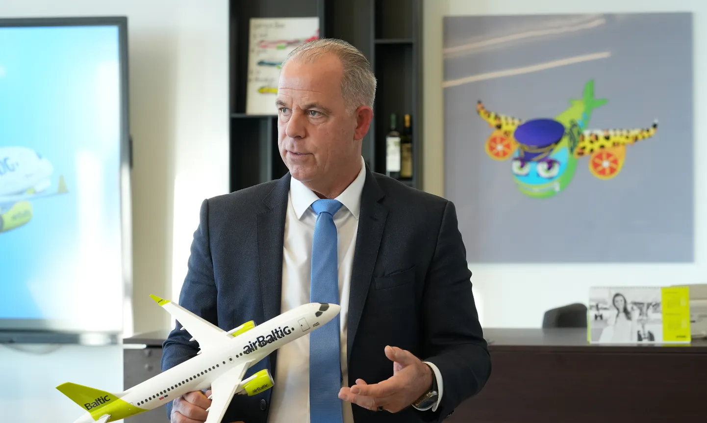 Мартин Гаусс, глава airBaltic