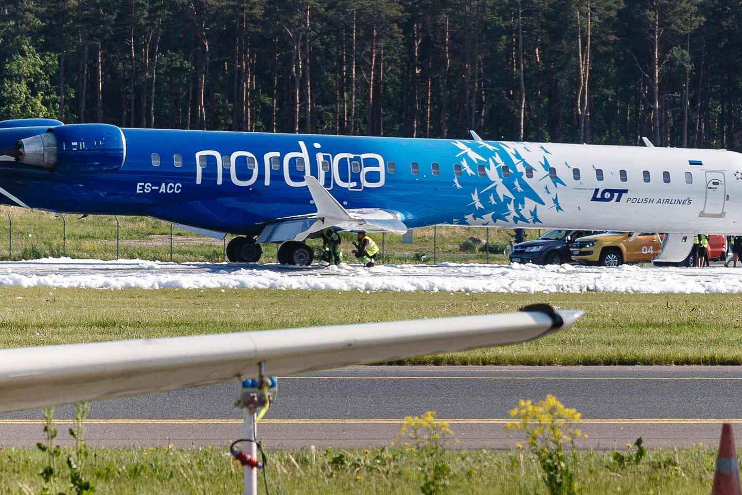 Самолет Nordica. Иллюстративное фото.