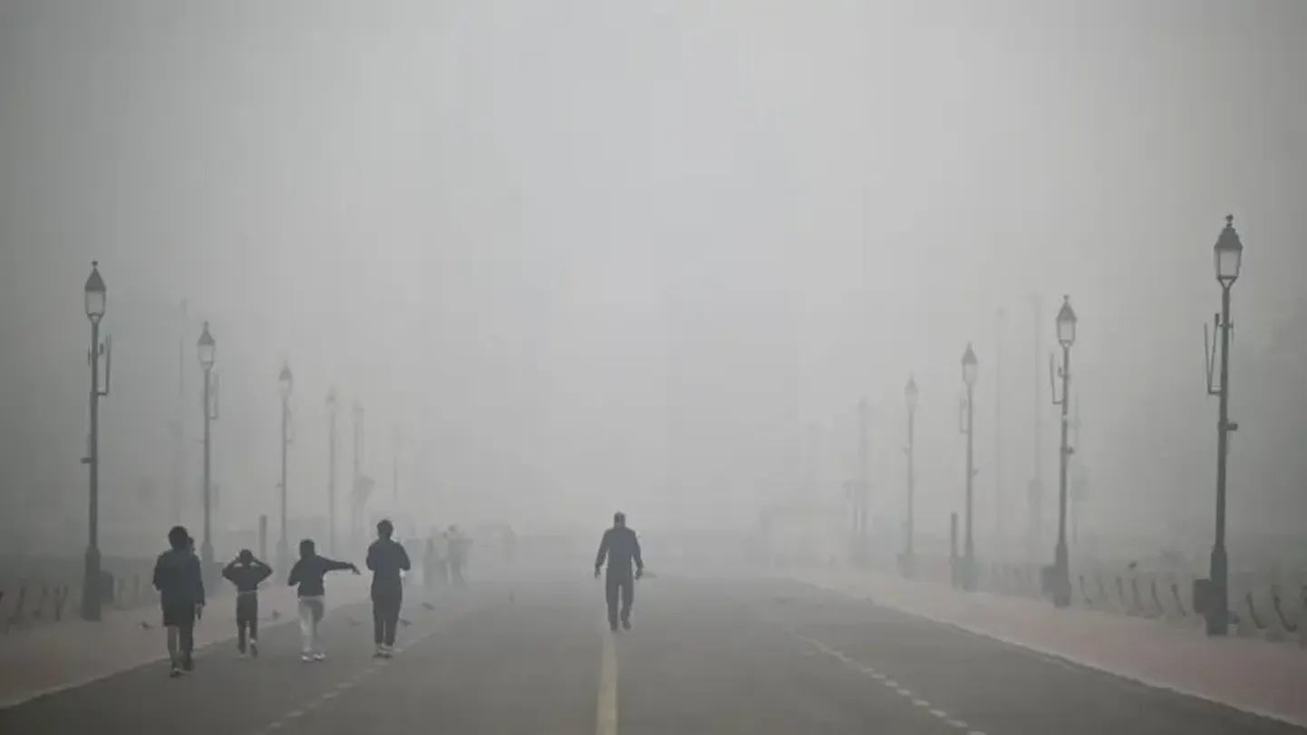 Смог в Дели.