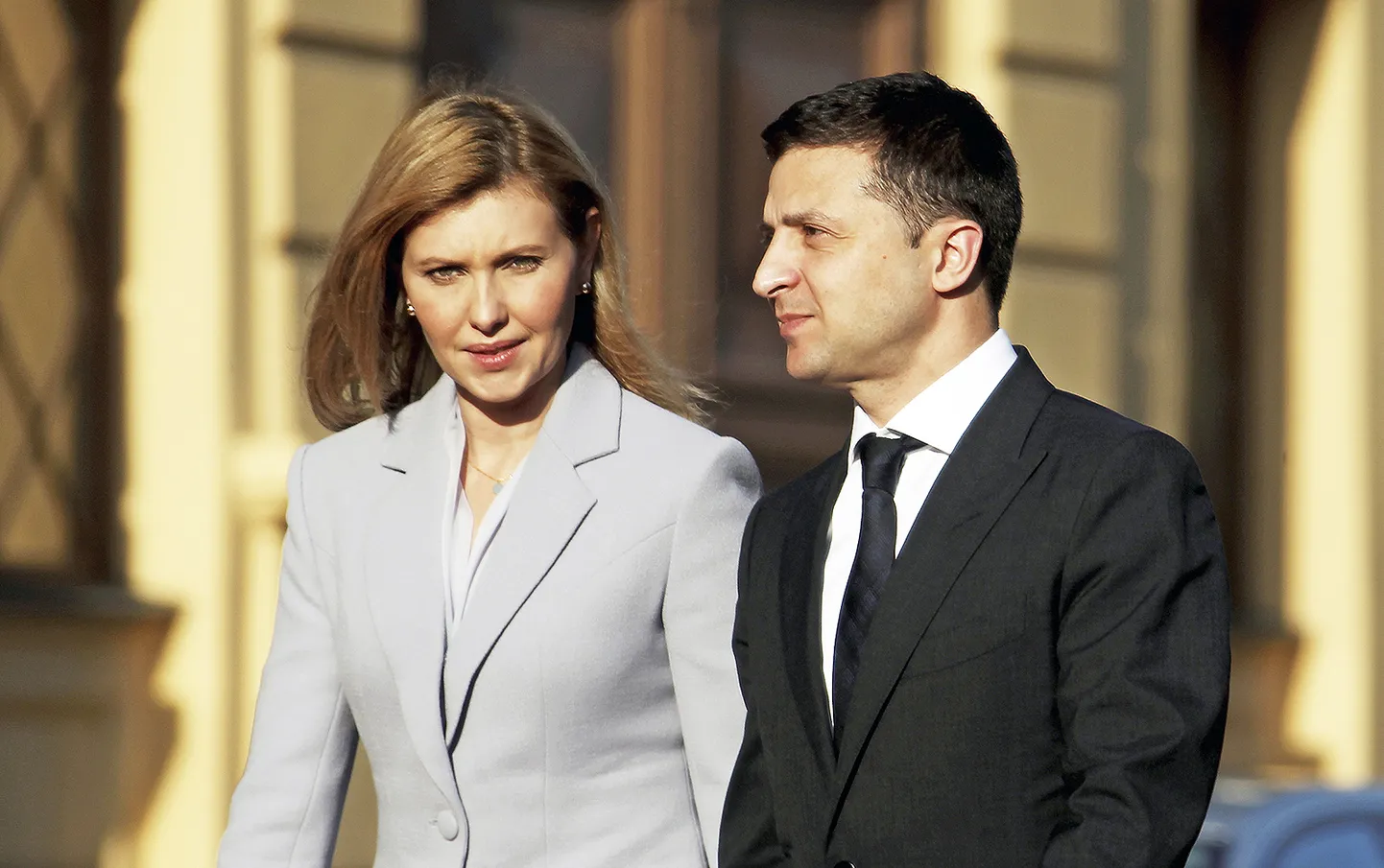Елена и Владимир Зеленские