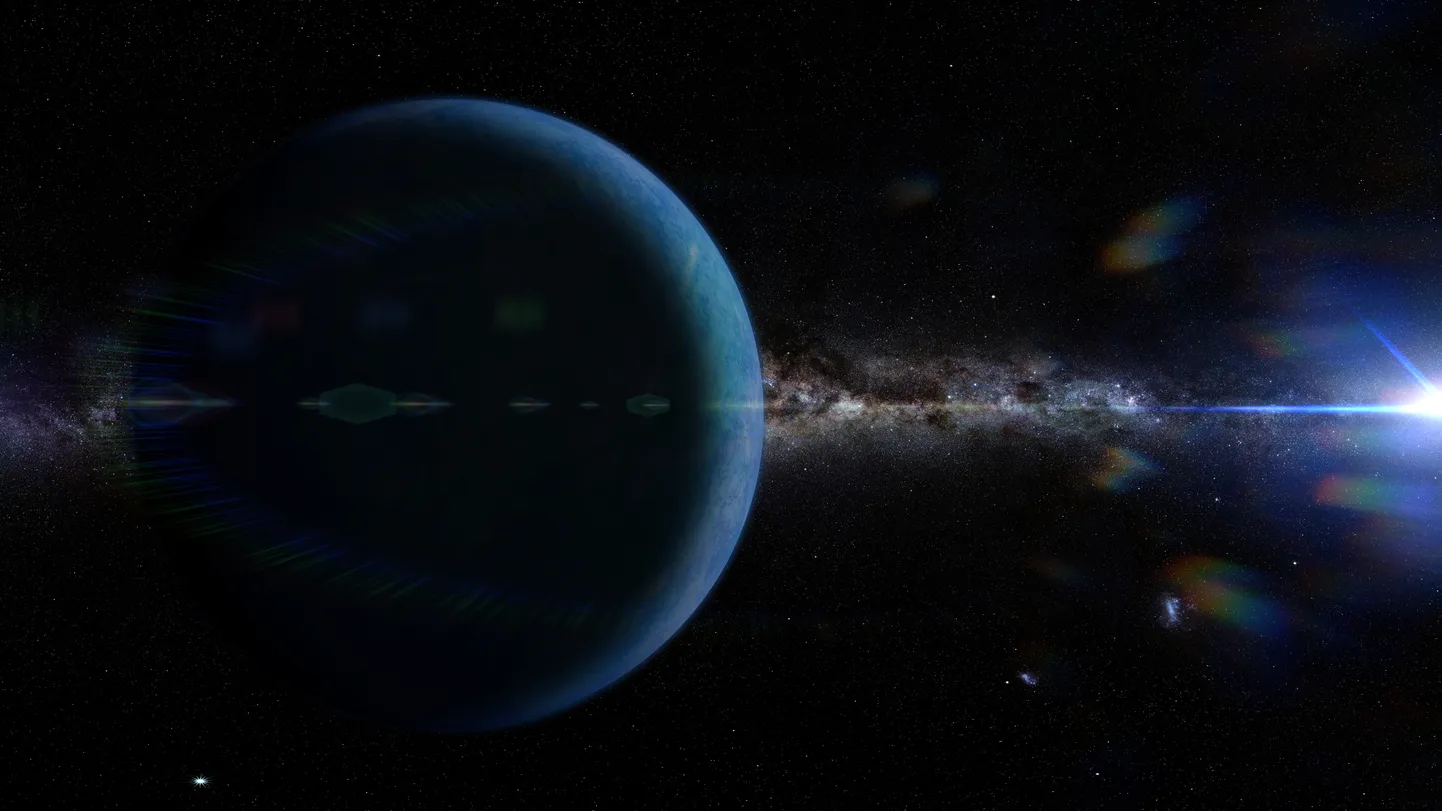 Kas meie süsteemi äärealal on müstiline 9.planeet? Pilt on illustreeriv