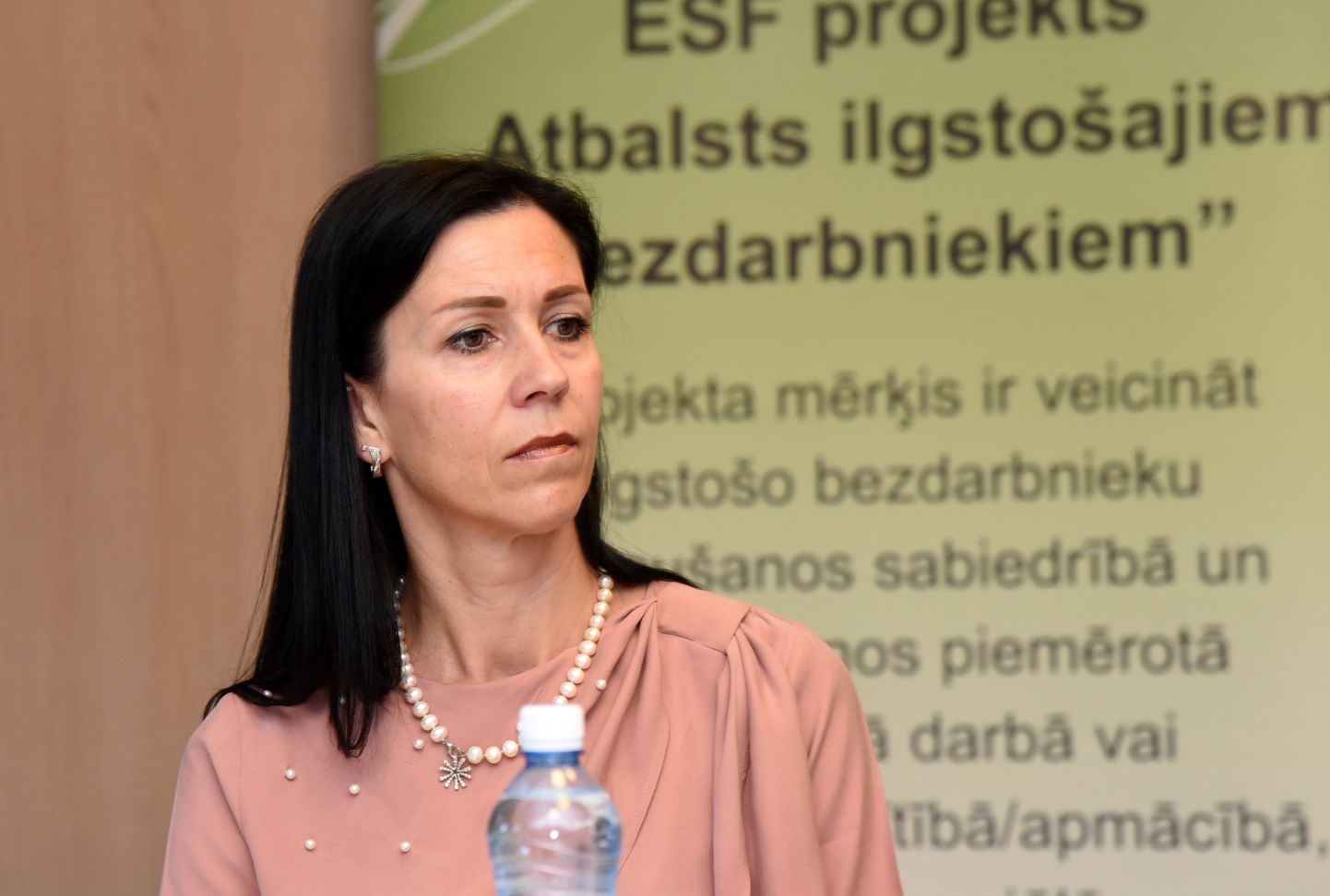 Labklājības ministrijas parlamentārā sekretāre Karina Ploka piedalās informatīvās kampaņas "Zaļā gaisma gados stiprajiem" atklāsanas pasākumā Nodarbinātības valsts aģentūrā.