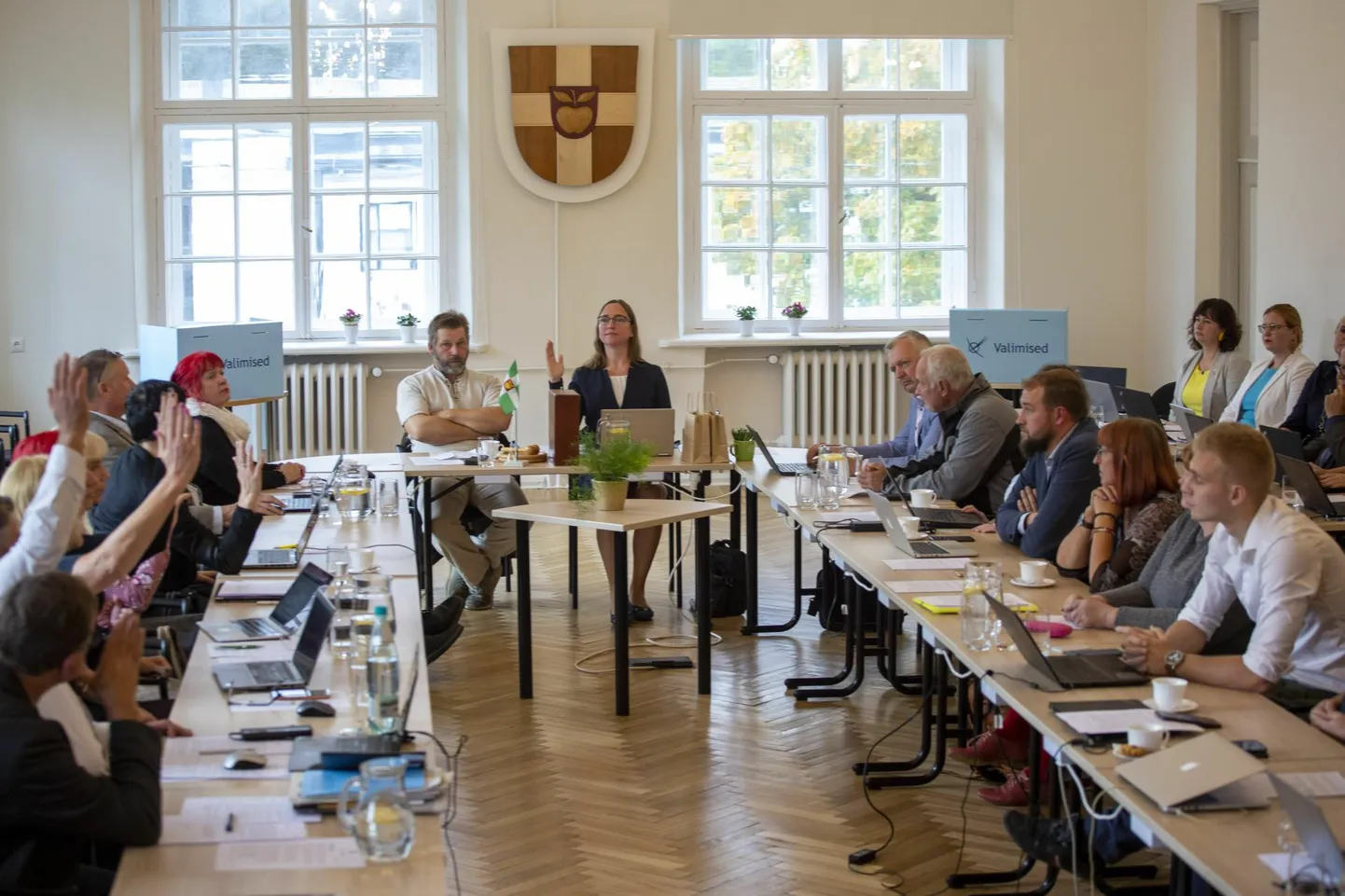 Türi vallavolikogu istung.