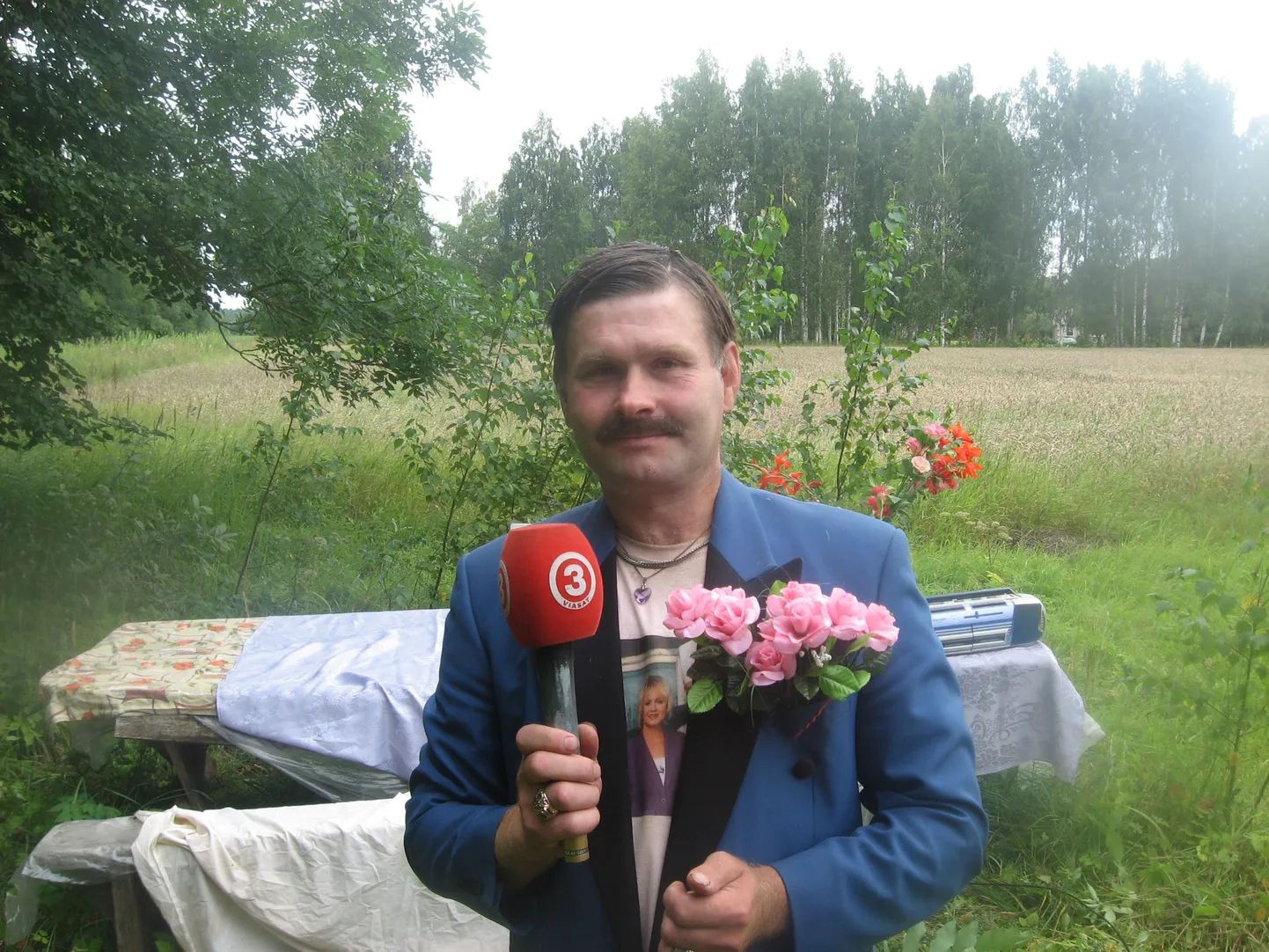 Tori valla mees Hillar Kohv unistab telereporteri tööst.