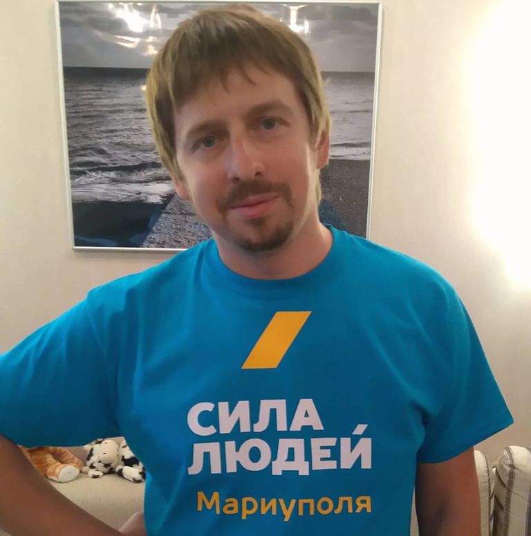 Депутат городского совета и экологический активист из Мариуполя Максим Бородин.