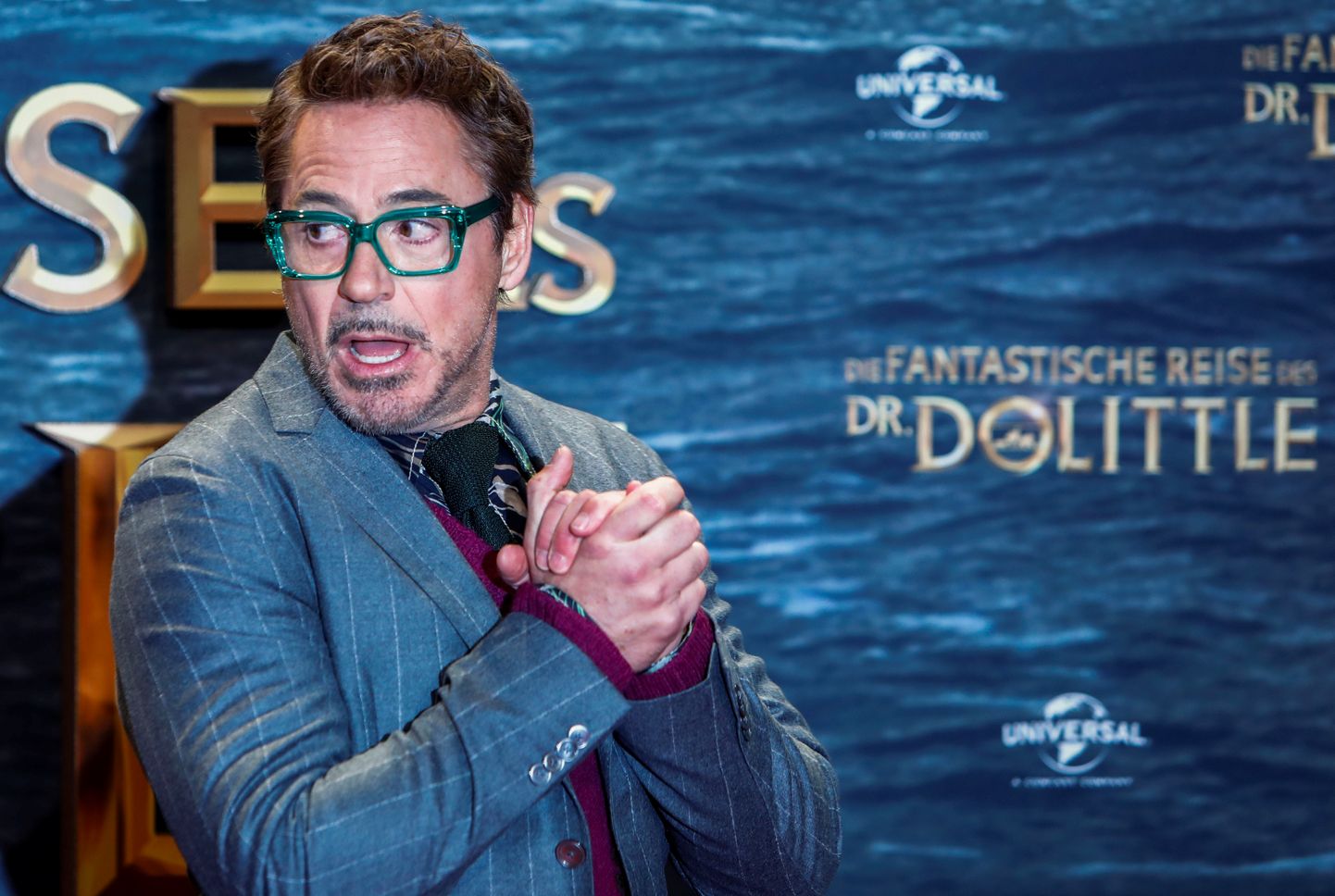 Robert Downey Jr. «Doktor Dolittle» Saksamaa esilinastusel