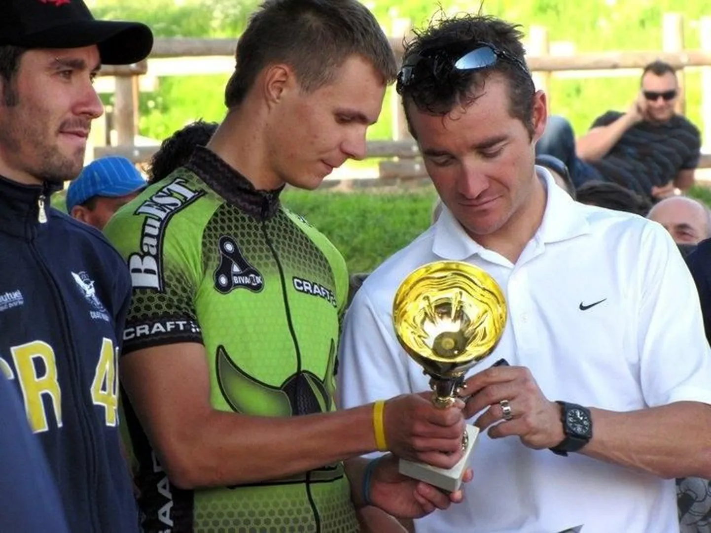 Mihkel Räim ja Thomas Voeckler.