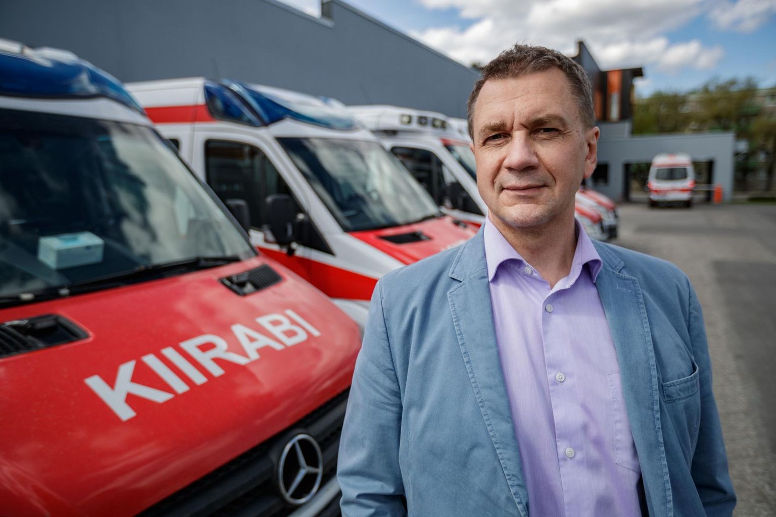 Tallinna Kiirabi peaarst Raul Adlas.