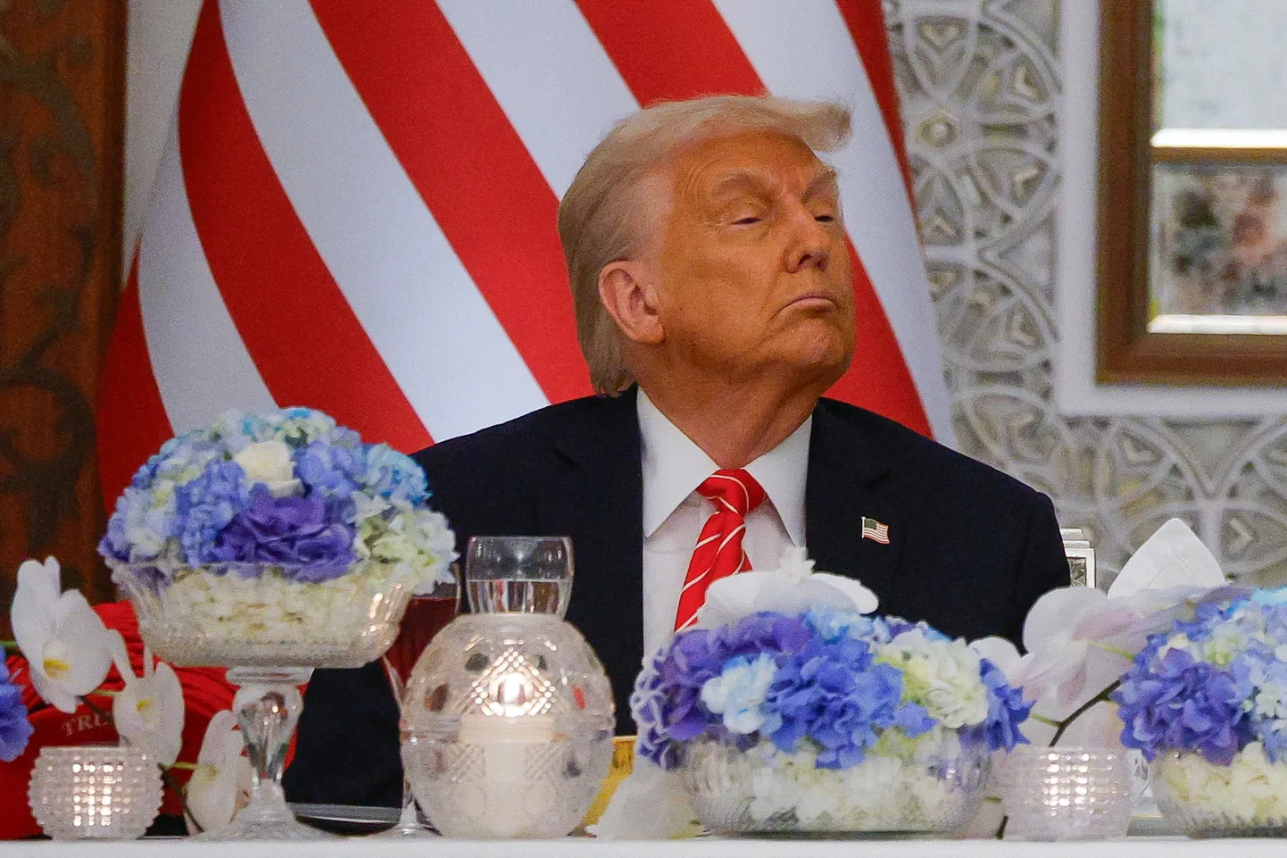 USA president Donald Trump Kataris.
