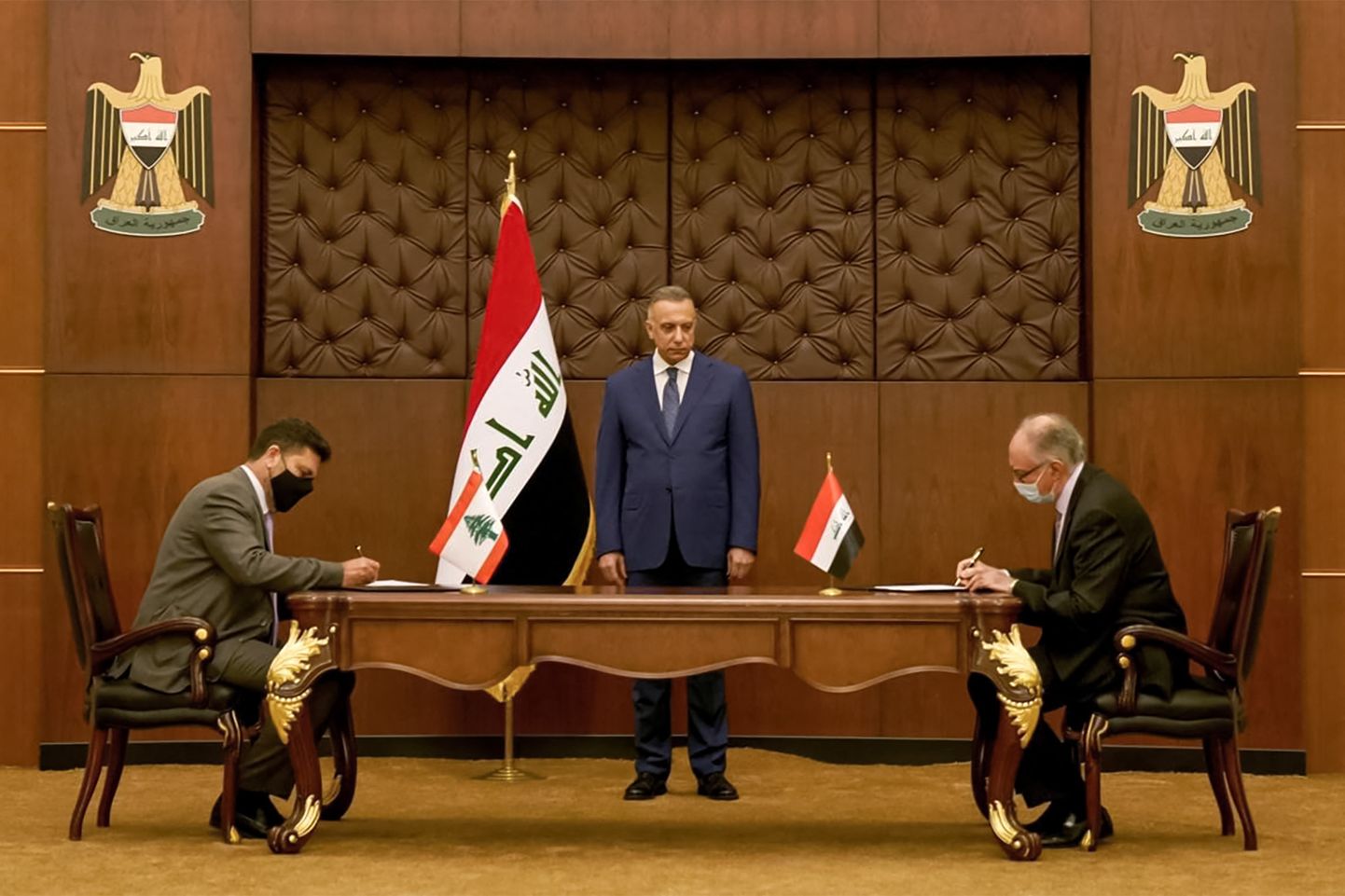 Iraagi ja Liibanoni ministrid tutvuvad kokkuleppe tekstiga