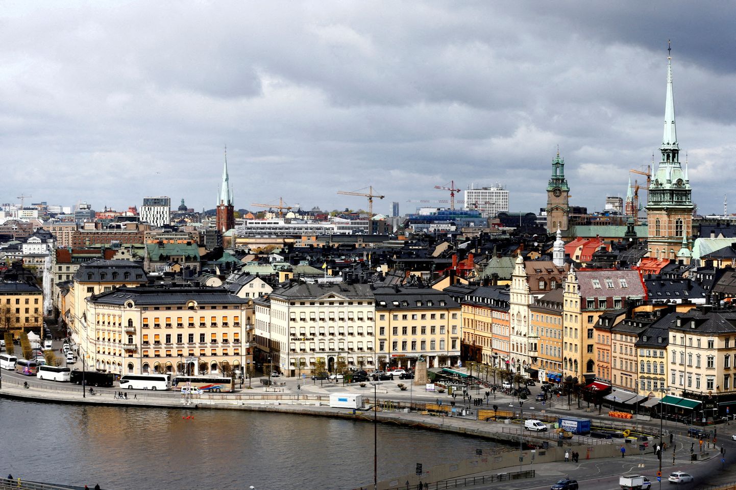 Vaade Stockholmi linnale.