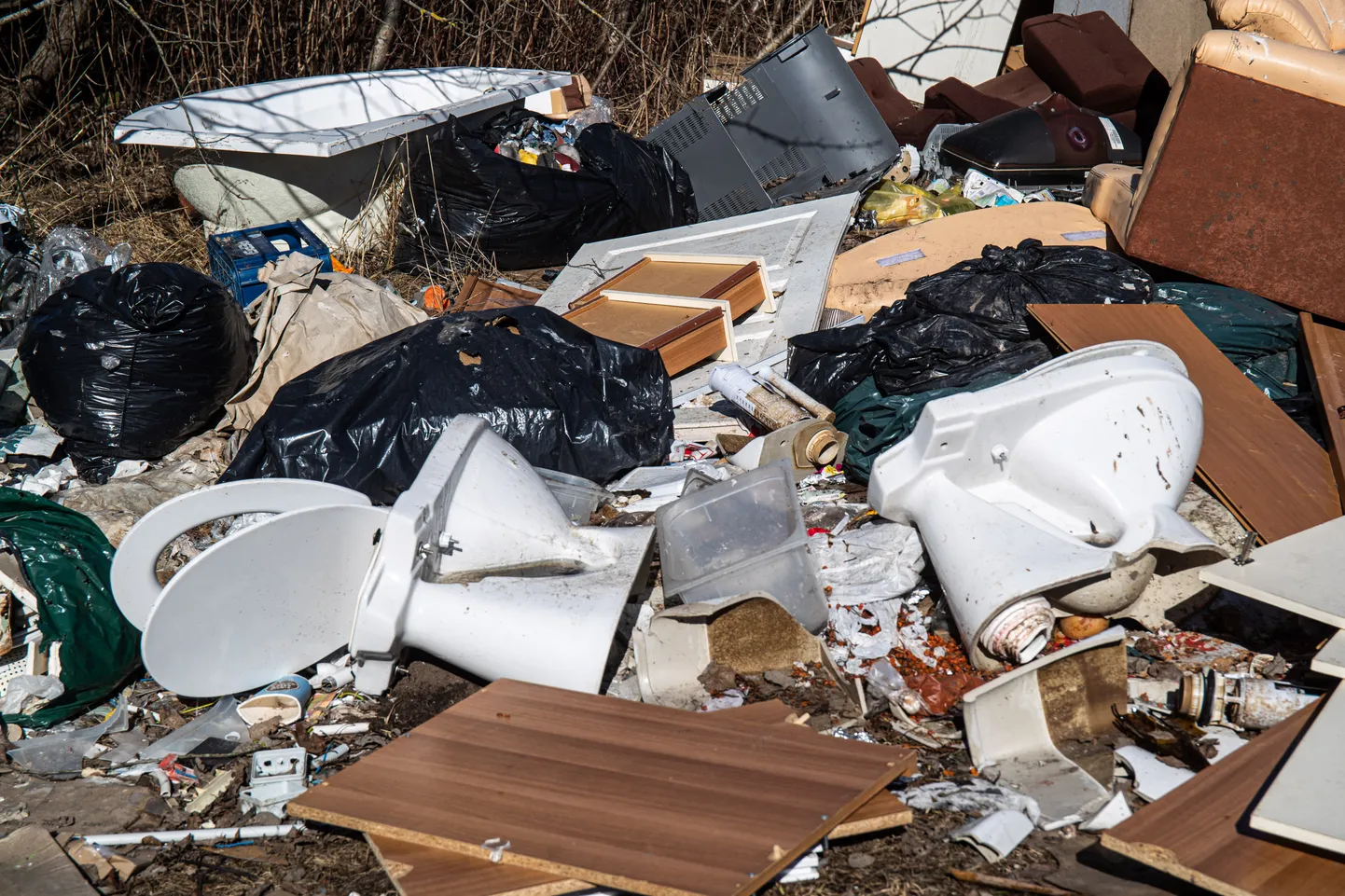 Еще несколько дней жители Таллинна могут бесплатно избавиться от крупногабаритного мусора.