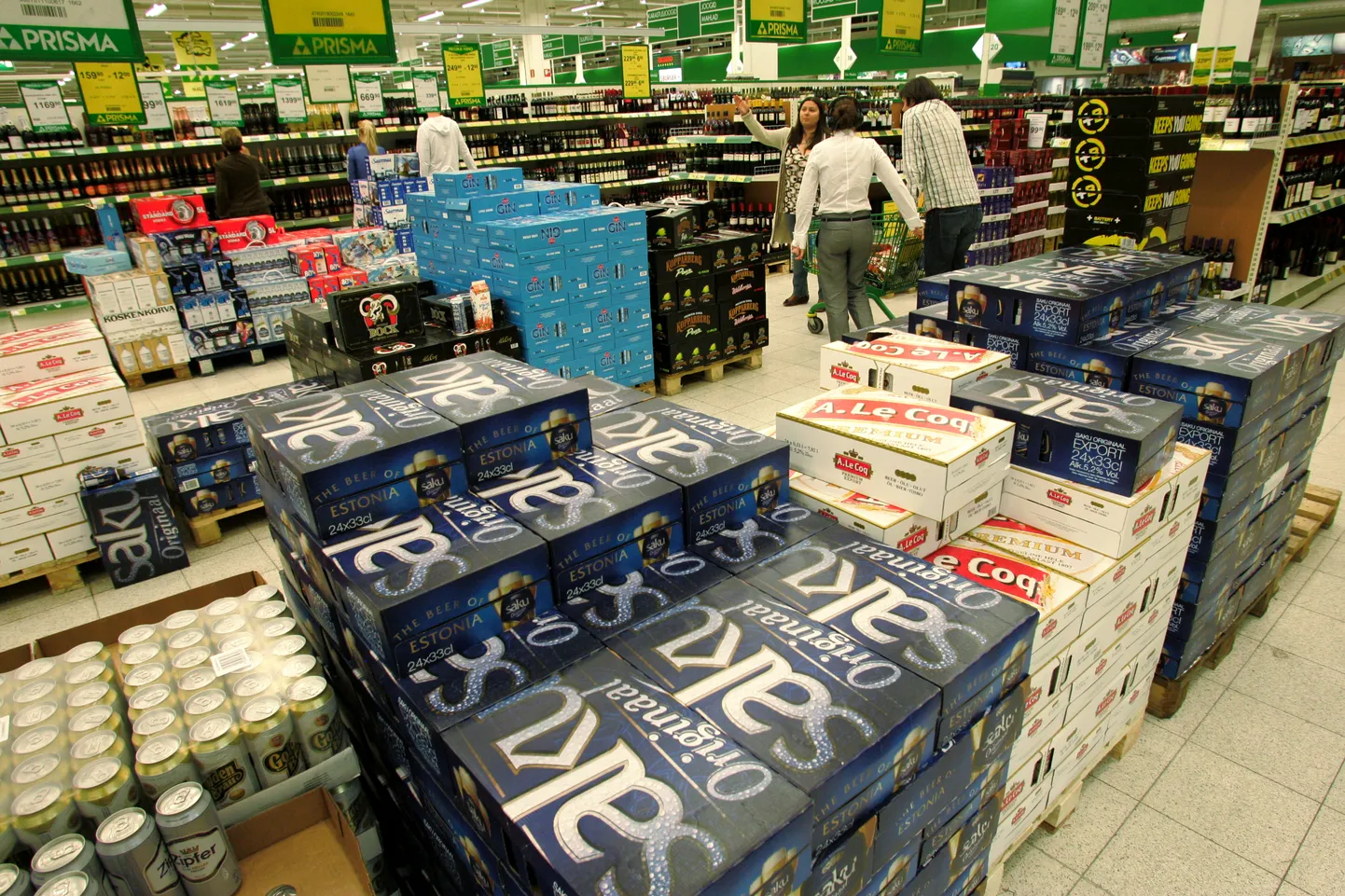 Alkoholimüük. Foto on illustratiivne.