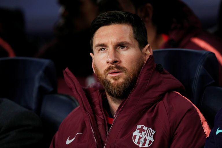Lionel Messi enne 11. detsembril 2018 toimunud FC Barcelona ja Tottenham Hotspuri kohtumist, mis lõppes viigiga 1:1