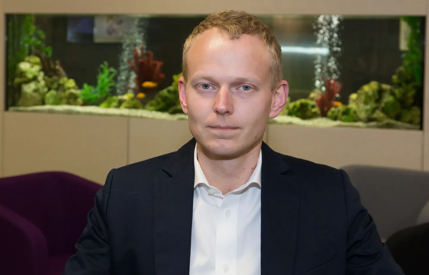 Tallinn. 10.06.2015. SEB Panga majandusanalüütik Mihkel Nestor. Pildil Mihkel Nestor. FOTO: JAANUS LENSMENT/POSTIMEES