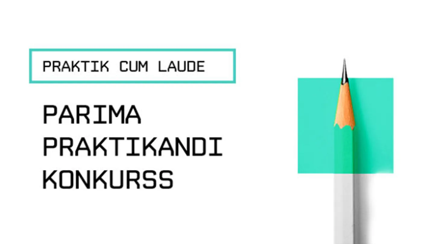 19.11.2021 toimub praktikantide tunnustamisüritus „Praktik Cum Laude“ konkursi raames.