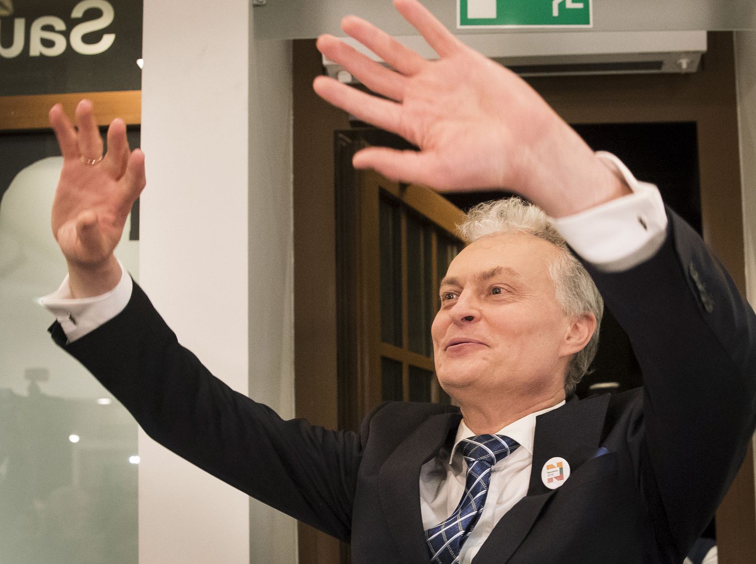 Leedu presidendivalimiste soosik Gitanas Nauseda.
