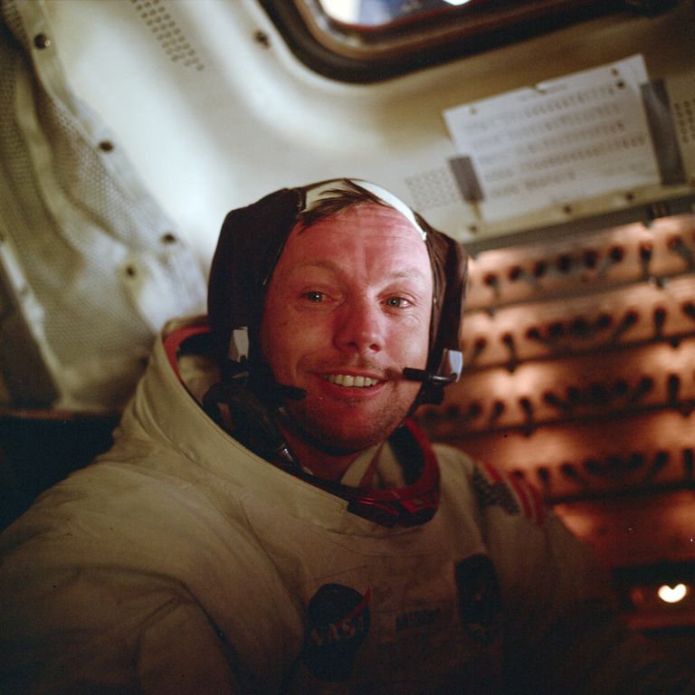 Astronaut Neil Armstrong 1969. aastal Kuumoodulis.