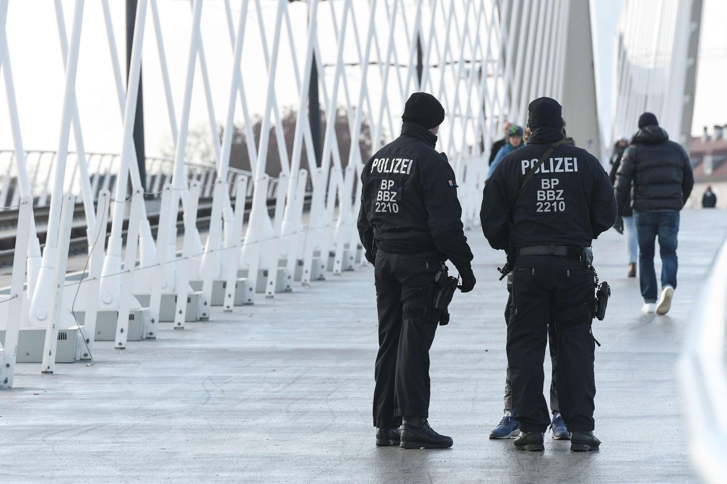 Vācijas policija; ilustratīvs foto.