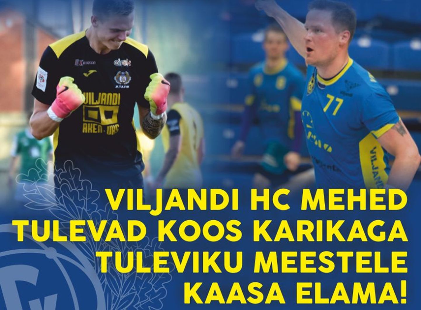 Viljandi käsipallimeeskond tuleb laupäeval Tuleviku meeskonnale kaasa elama ning kutsub kell 16 linnastaadionile ka kõiki viljandlasi.