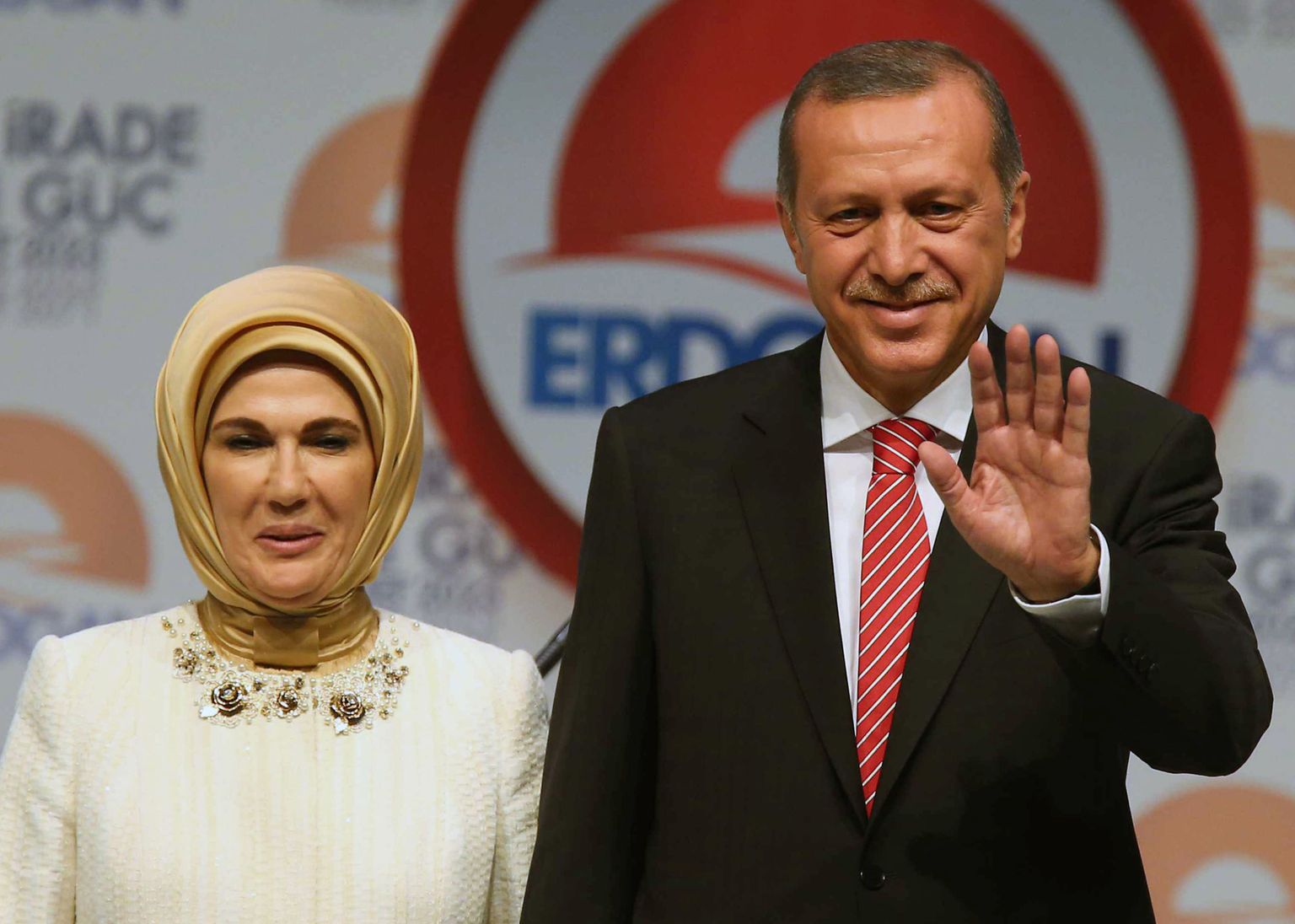 Recep Tayyip Erdoğan  ja Ermine Erdoğan