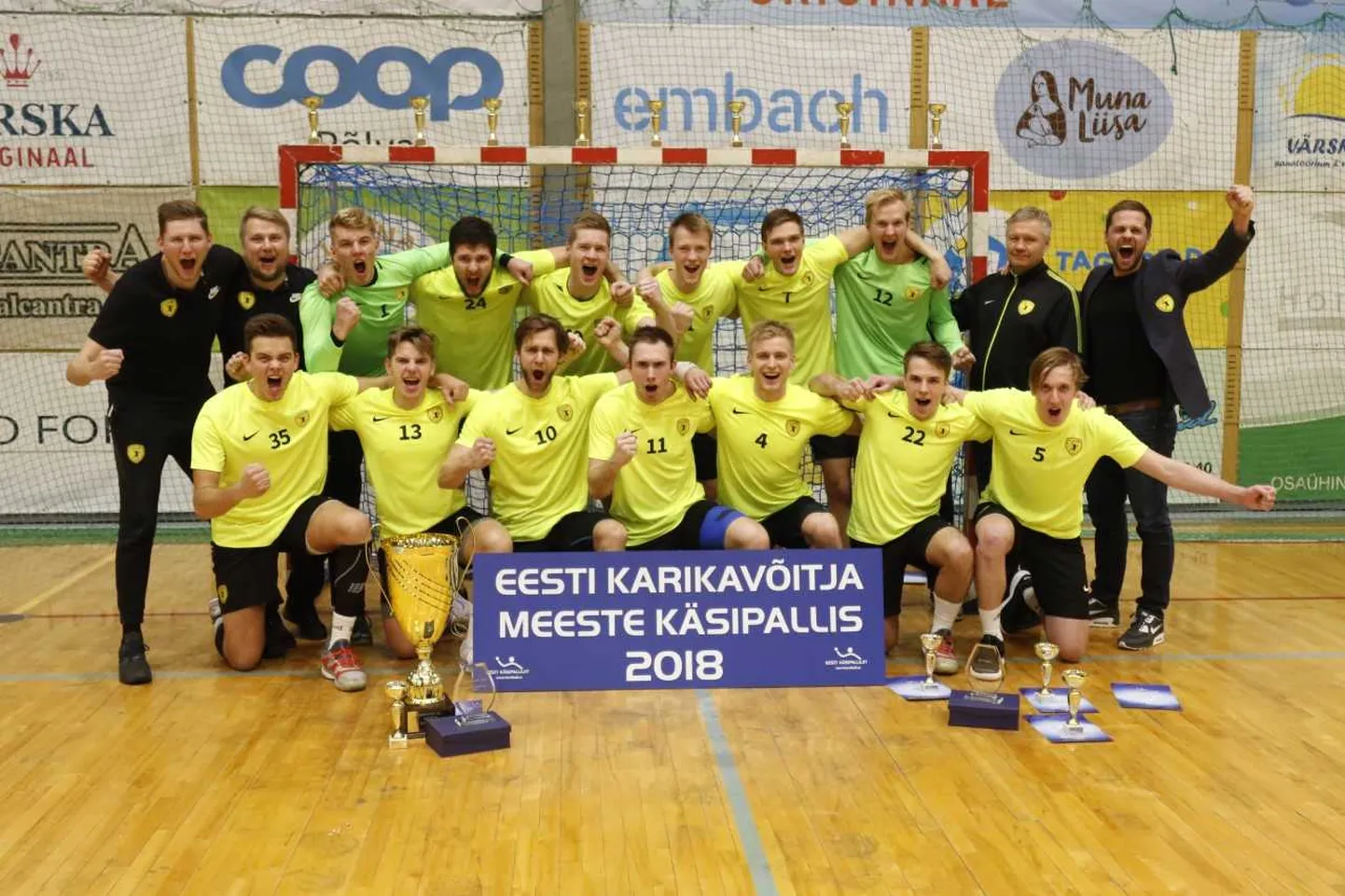 HC Tallinn – 2018. aasta Eesti karikavõitja.