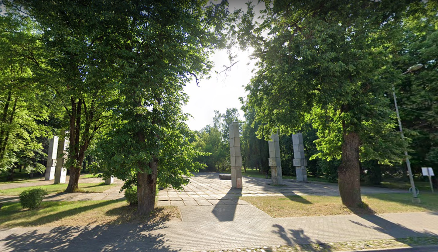 2.pasaules kara memoriāls Jēkabpilī.