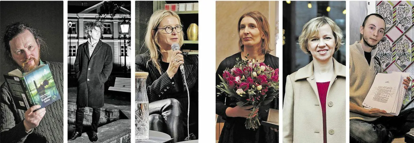 Kirjanduse aastapreemia nominendid.