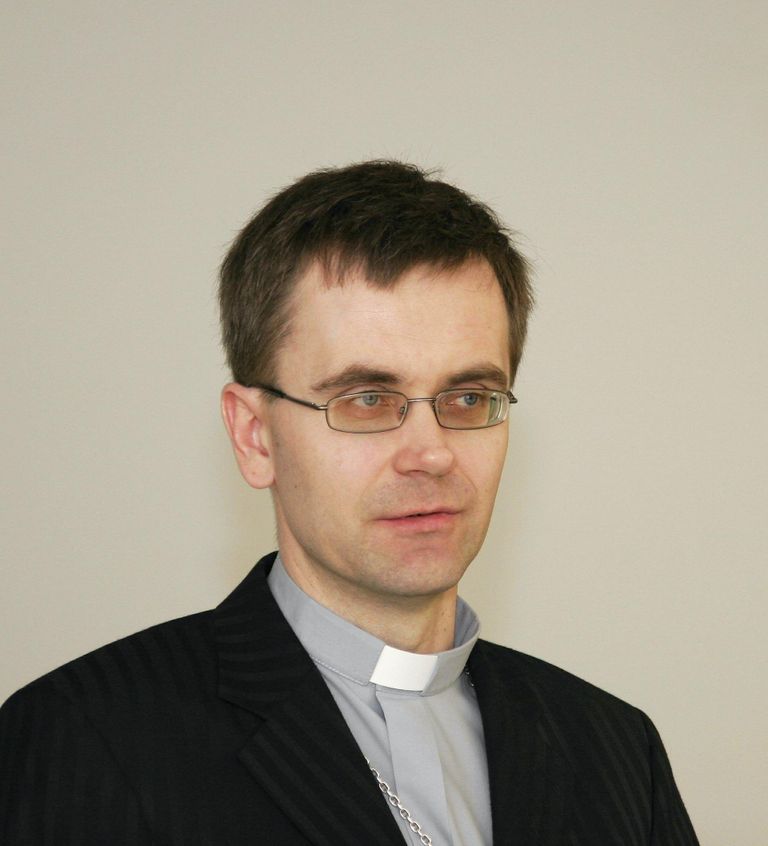 Põltsamaa koguduse õpetaja Markus Haamer.