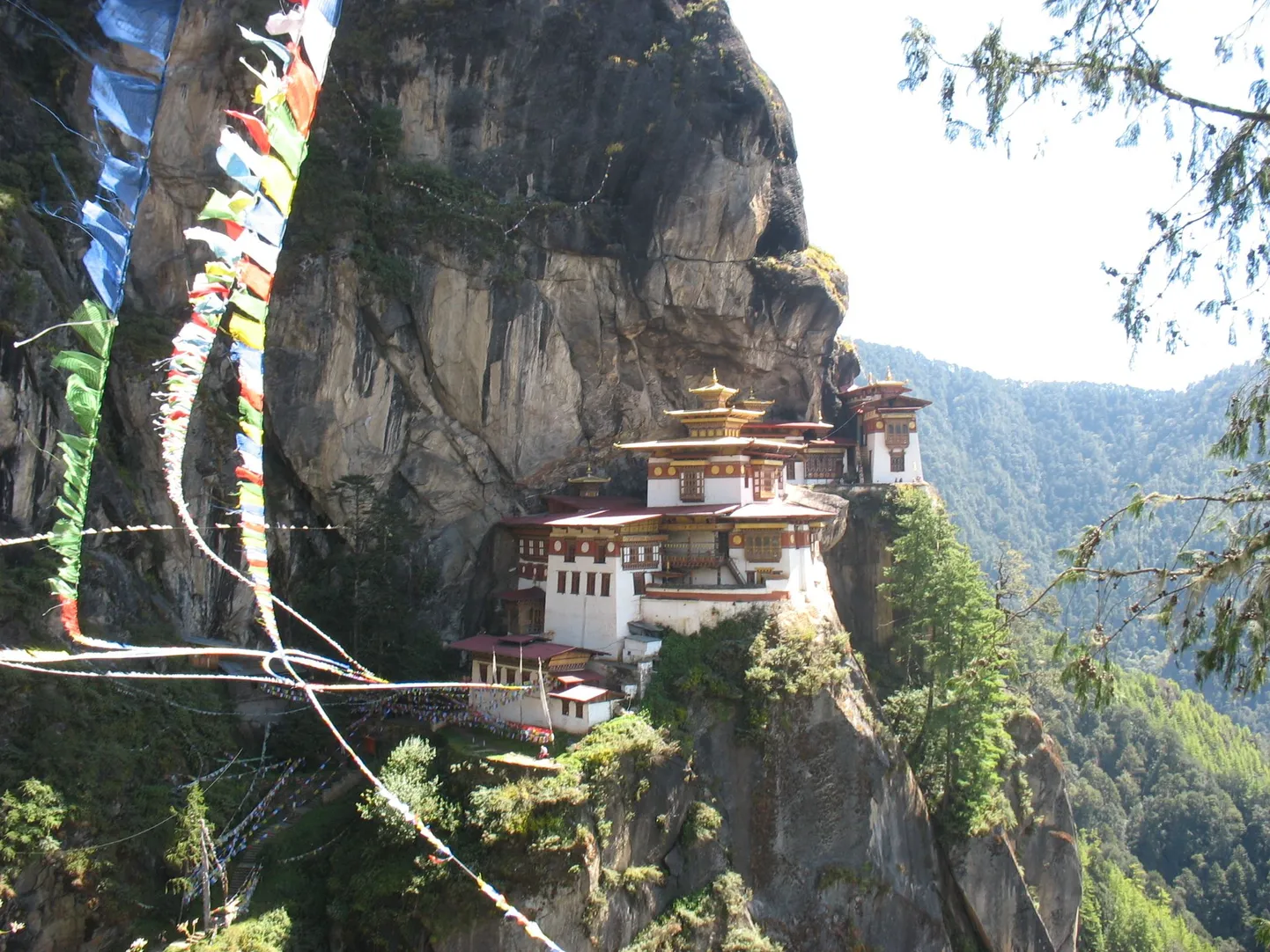 Bhutani üheks maiuspalaks on Tiigripesa klooster.