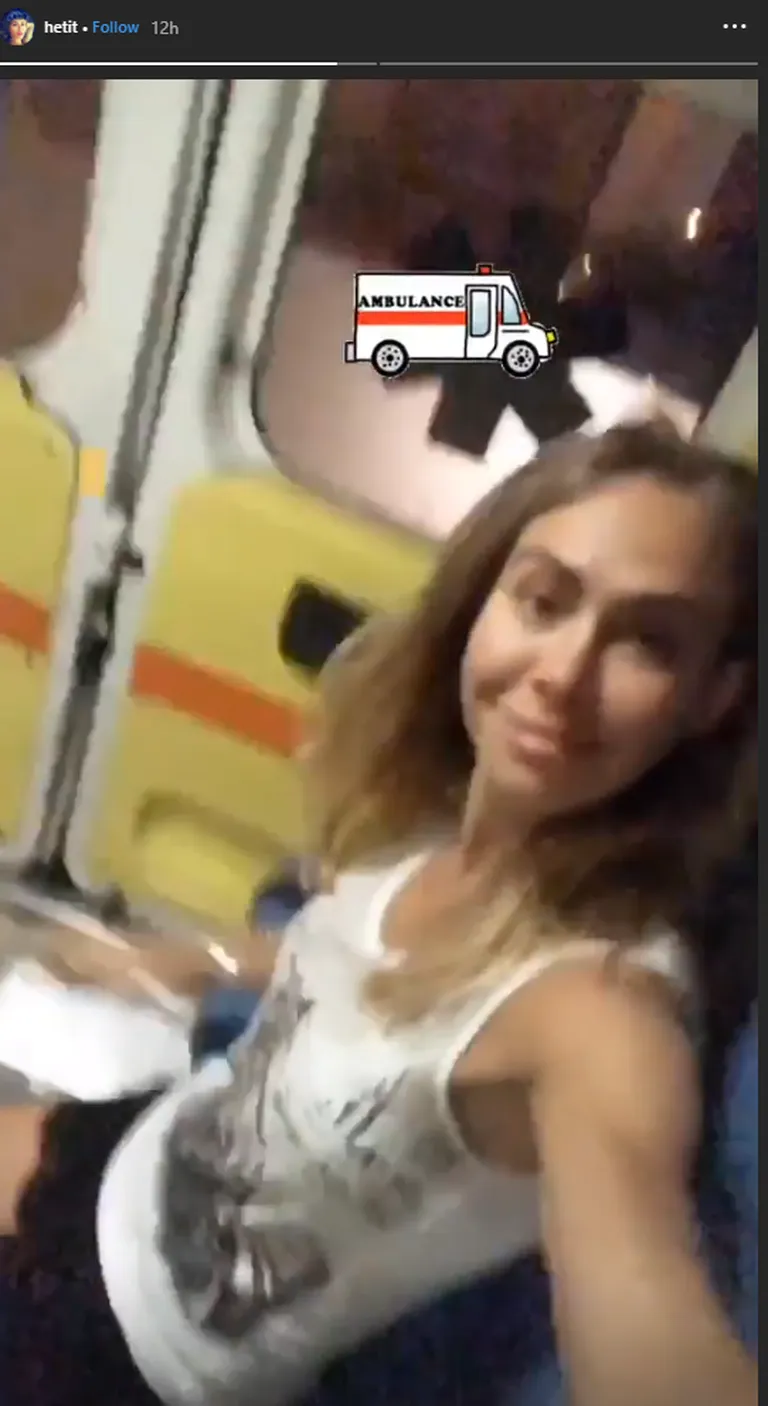 Heti Tulve kiirabiautos.