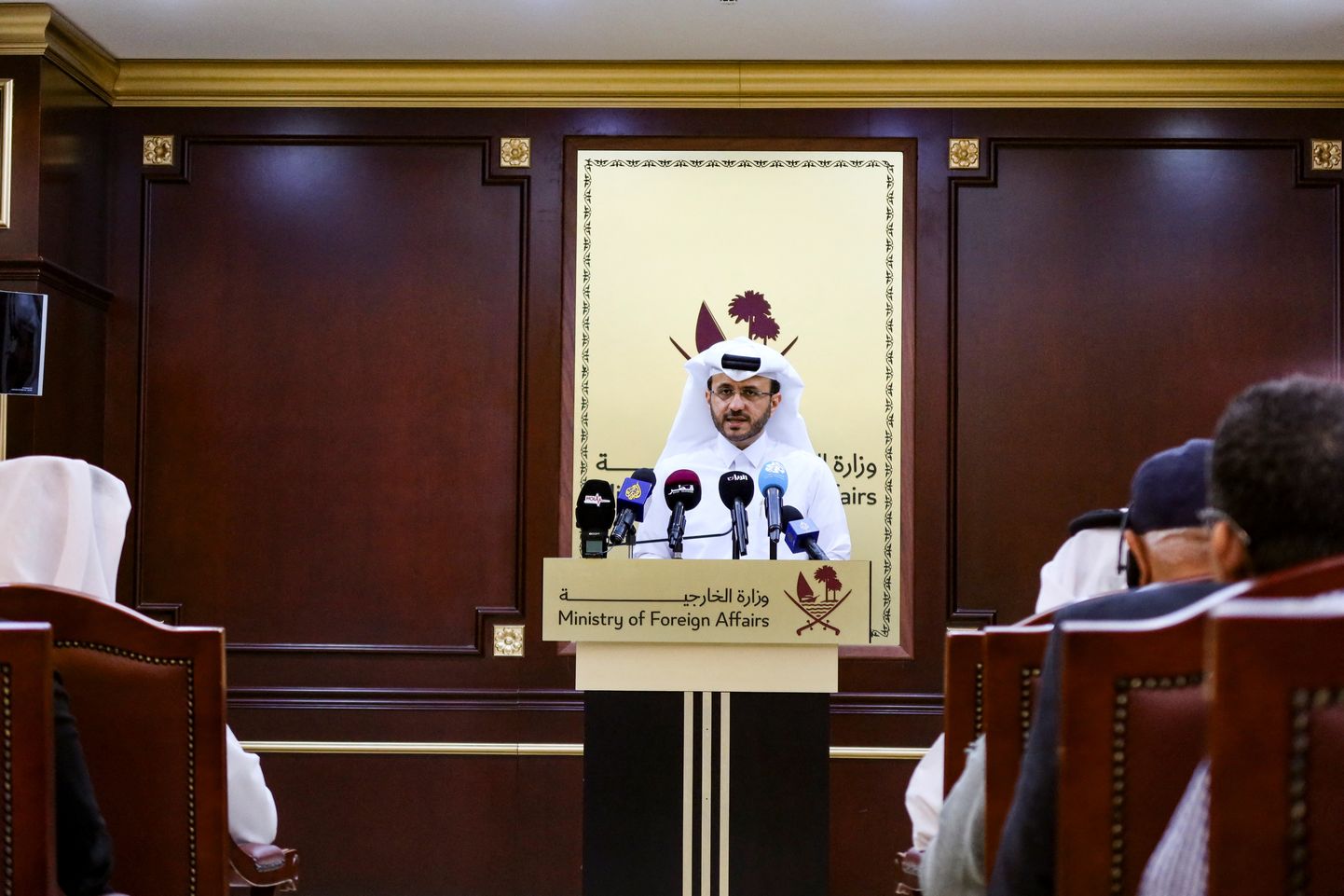 Kataras Ārlietu ministrijas preses sekretārs Madžeds al Ansari.