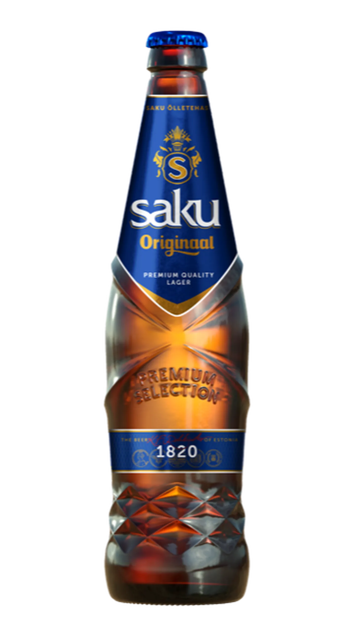 Новая бутылка Saku Originaal.