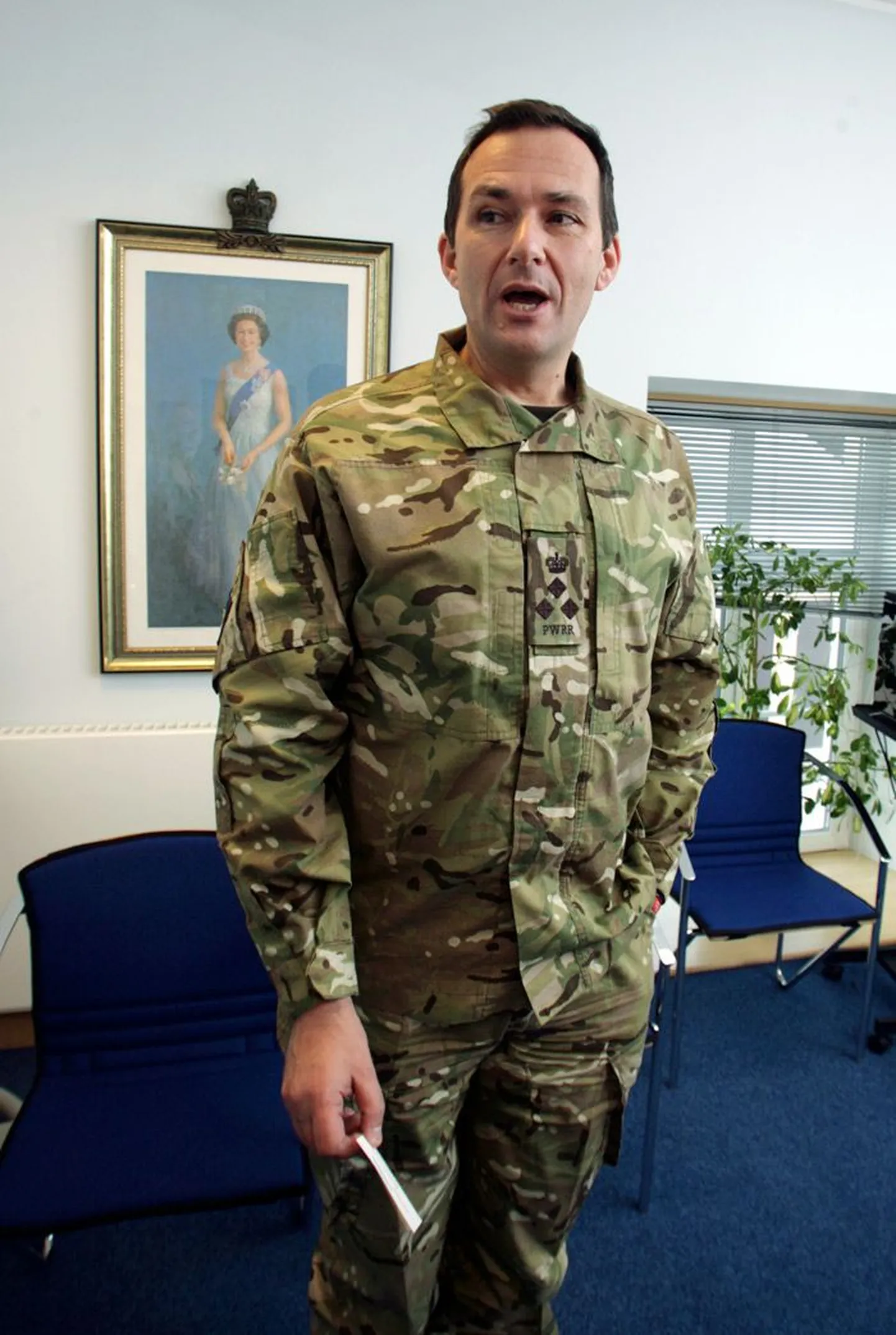 Brigaadikindral Doug Chalmers on varem Afganistanis teeninud kaks korda – 2008. ja 2009. aastal – ning korra on Eesti kompanii talle juba allunud.