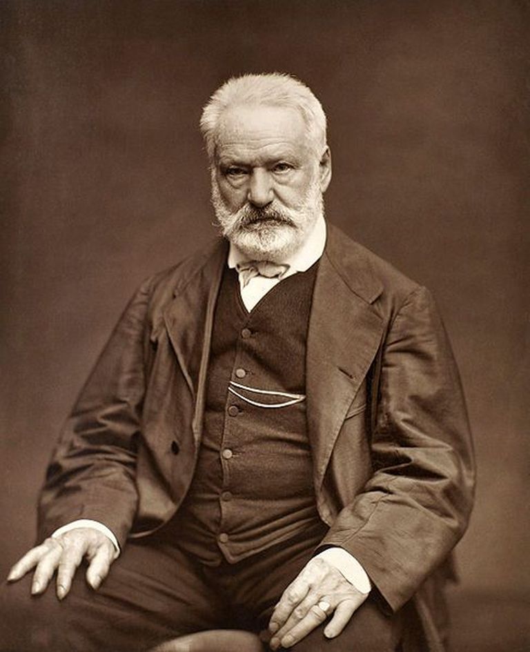 Victor-Marie Hugo, pildistatud aastal 1876