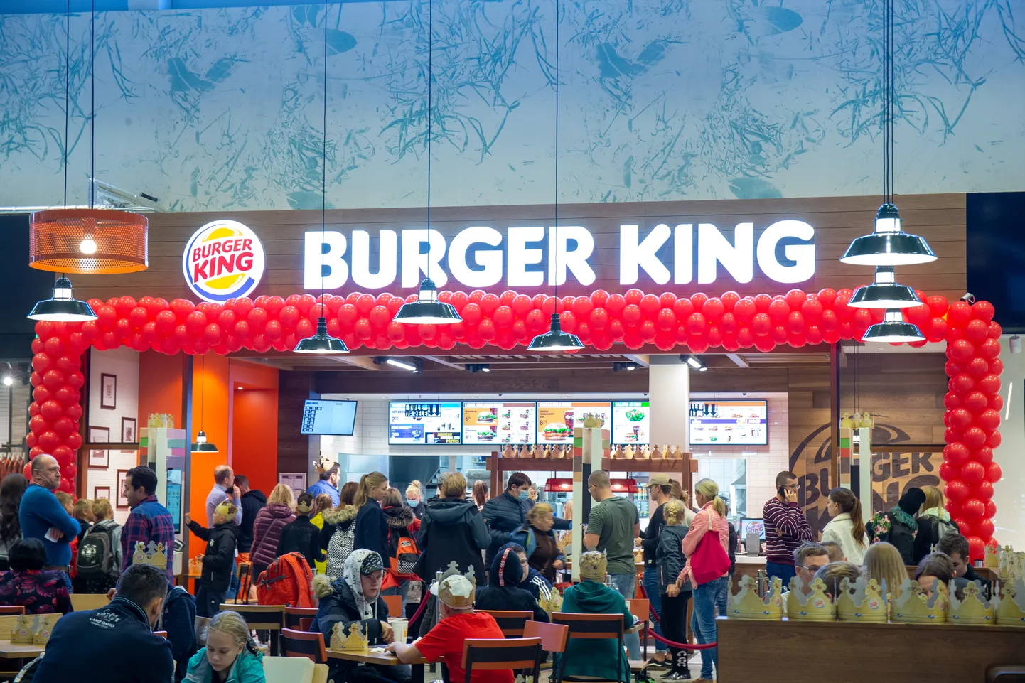 Lõunakeskuse Burger King.