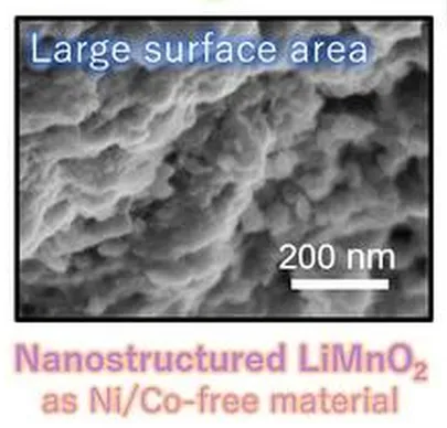 Selline näeb välja elektroodi nanostruktuur.