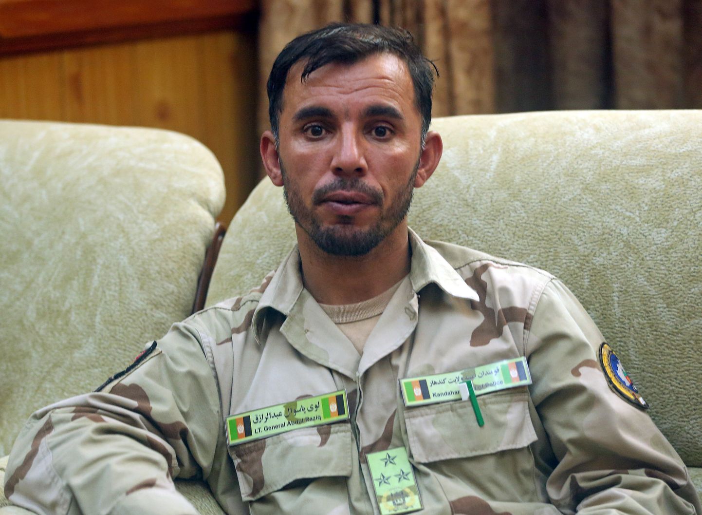 Kandahari provintsi politseiülem kindral Abdul Raziq, kes sai surma täna toimunud rünnakus.